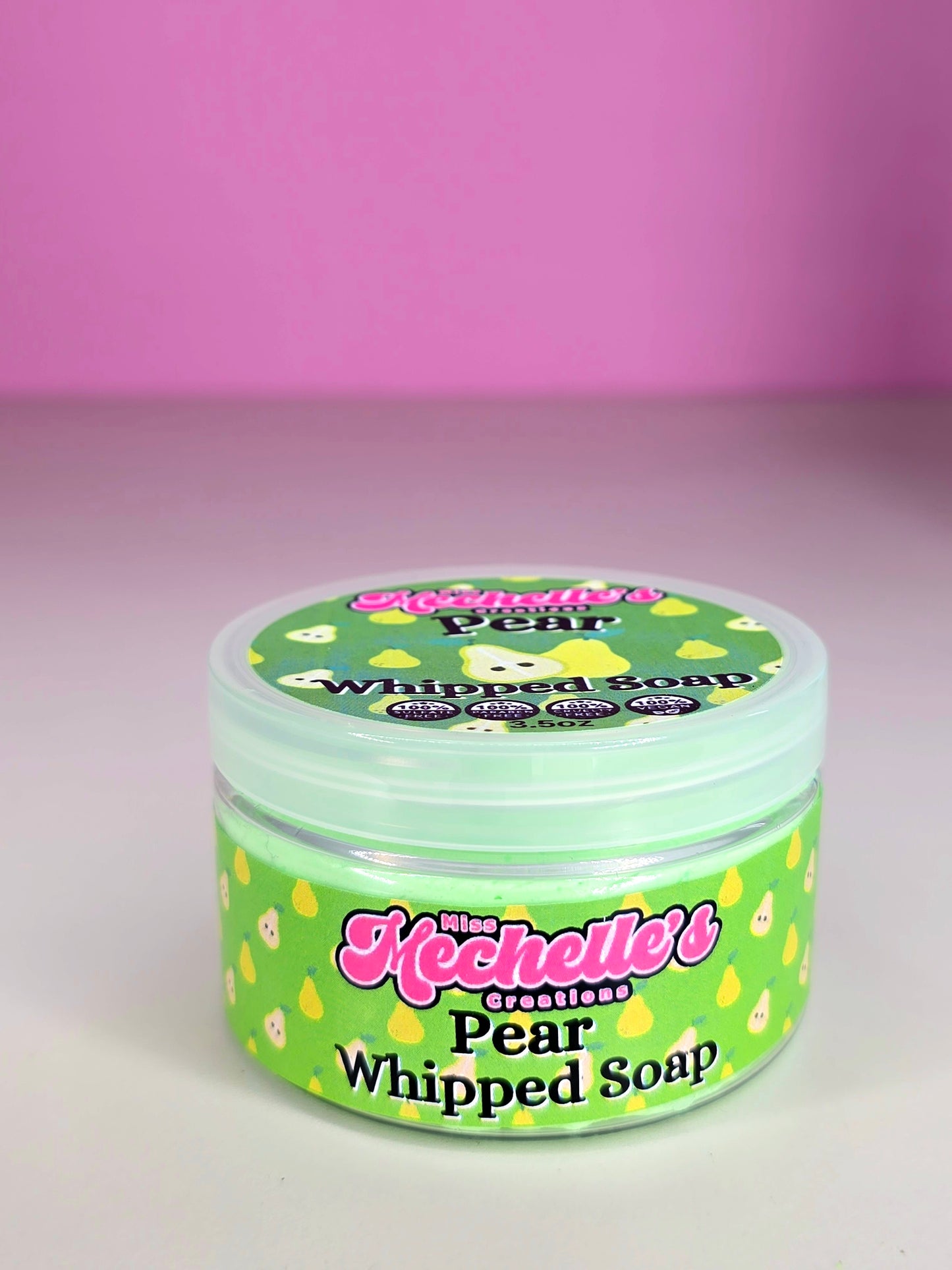 Pear Whipped soap