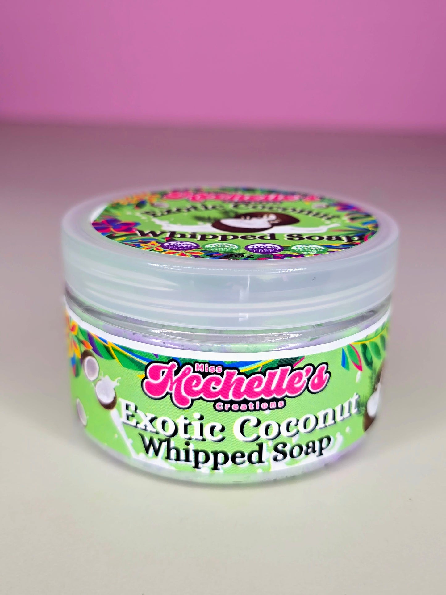 Exotic Coconut Whipped Soap