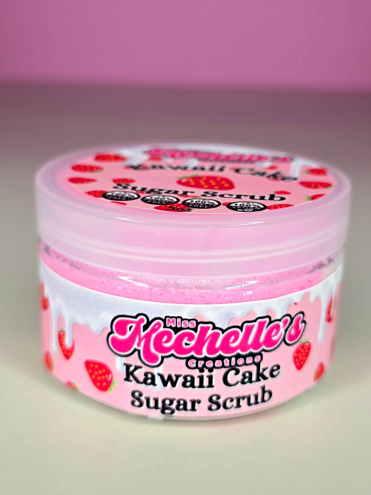 Kawaii Cake Sugar Scrub