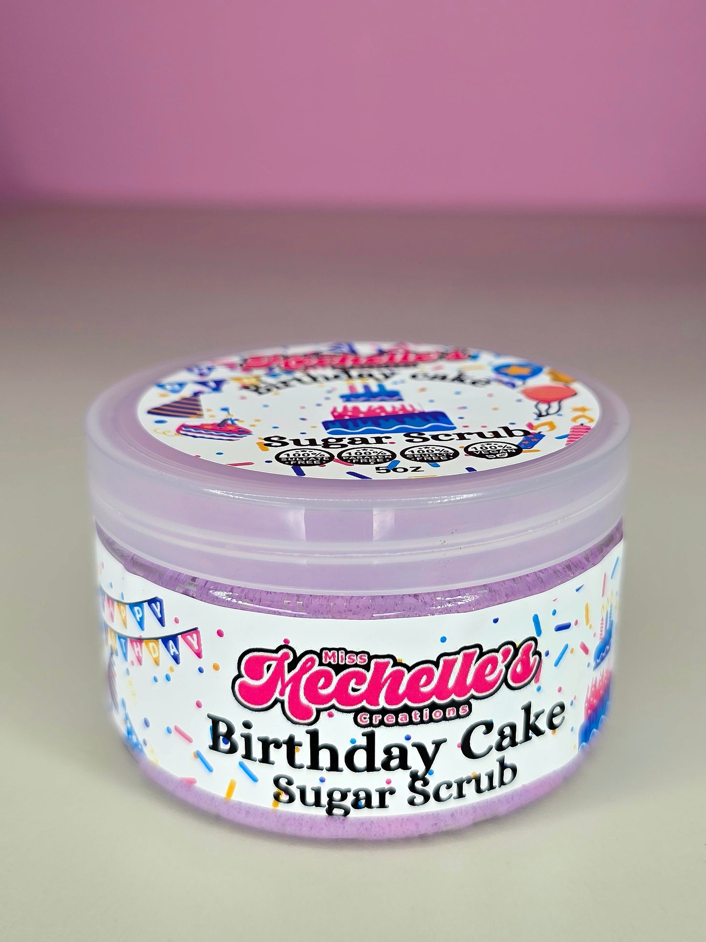 Birthday Cake Sugar Scrub