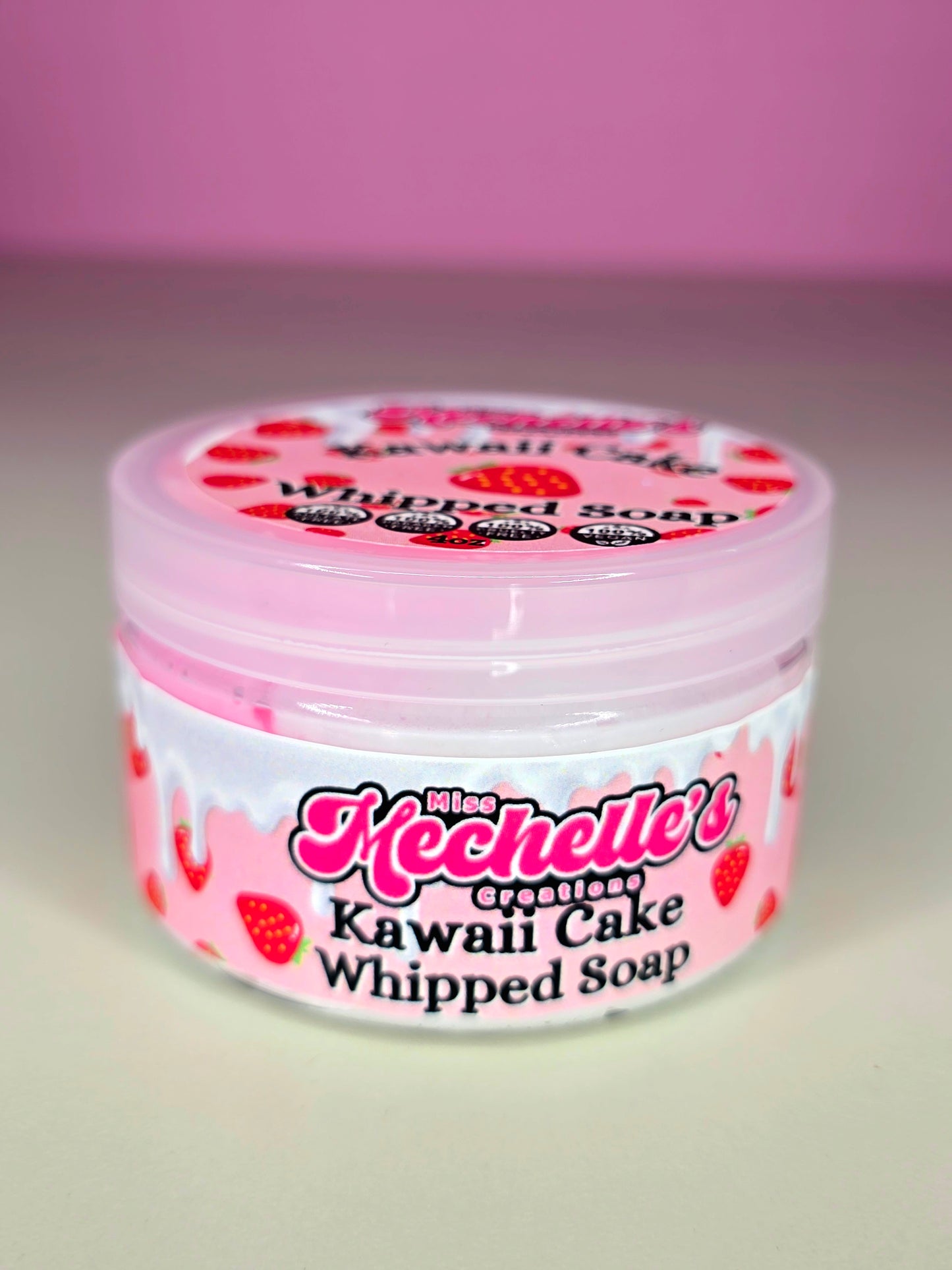 Kawaii cake Whipped soap